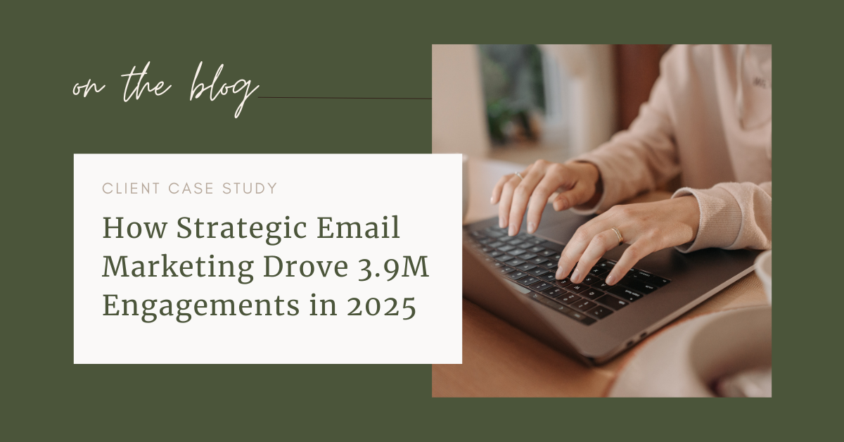 How Strategic Email Marketing Drove 3.9M Engagements in 2025